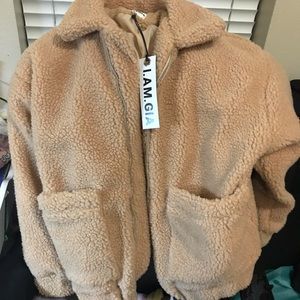 Brand new I am gia iamgia teddy coat